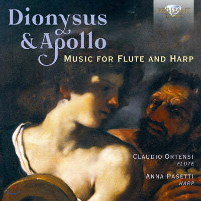 Claudio Ortensi 플루트와 하프 - 독주, 2중주 모음집 (Dionysus & Apollo: Music for Flute and Harp)