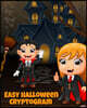 Easy Halloween Cryptogram: Cryptogram Puzzle Books For Kids With Answers - Crypto Grams For Families & Children - Perfect For Long Car Drives, Ai