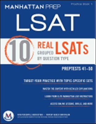 10 Real Lsats Grouped by Question Type