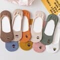 PASTEL 예쁜 캐릭터 페이크삭스 10color [파스텔 귀여운 특이한 자수 여성 덧신 인싸 양말]
