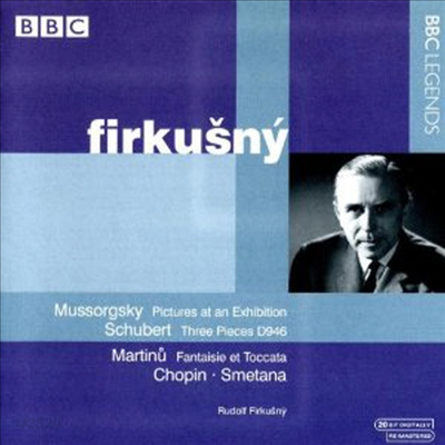 무소르그스키: 전람회의 그림 &amp; 스메타나: 푸리안트, 연주회용 연습곡 (CD) - Rudolf Firkusny