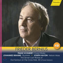 Frieder Bernius 슈베르트 / 브람스 / 하이든의 합창 음악 (Schubert / Brahms / Haydn : Choral Works)