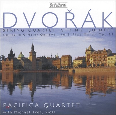 Pacifica Quartet 드보르작: 현악 사중주 13번, 현악 오중주 '아메리카' (Dvorak: Quartet Op.106, Quintet Op.97