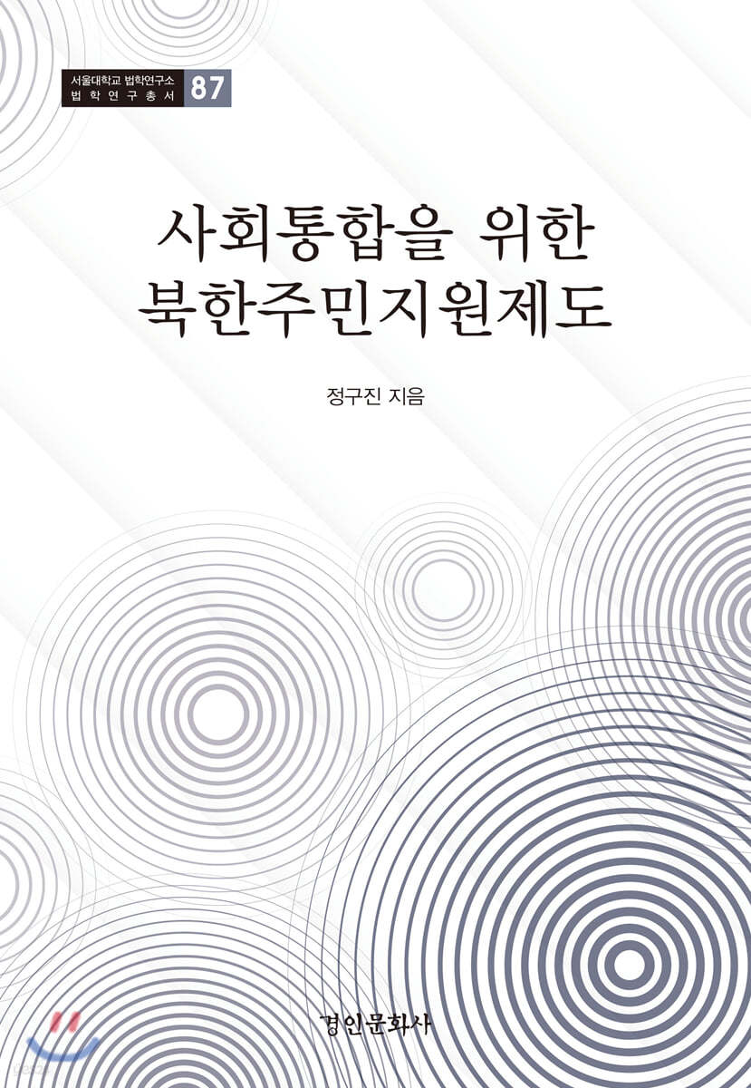 사회통합을 위한 북한주민지원제도