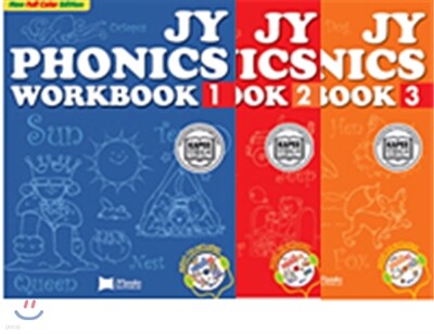 파닉스 JY Phonics Workbook 3종 1~3 (NEW)