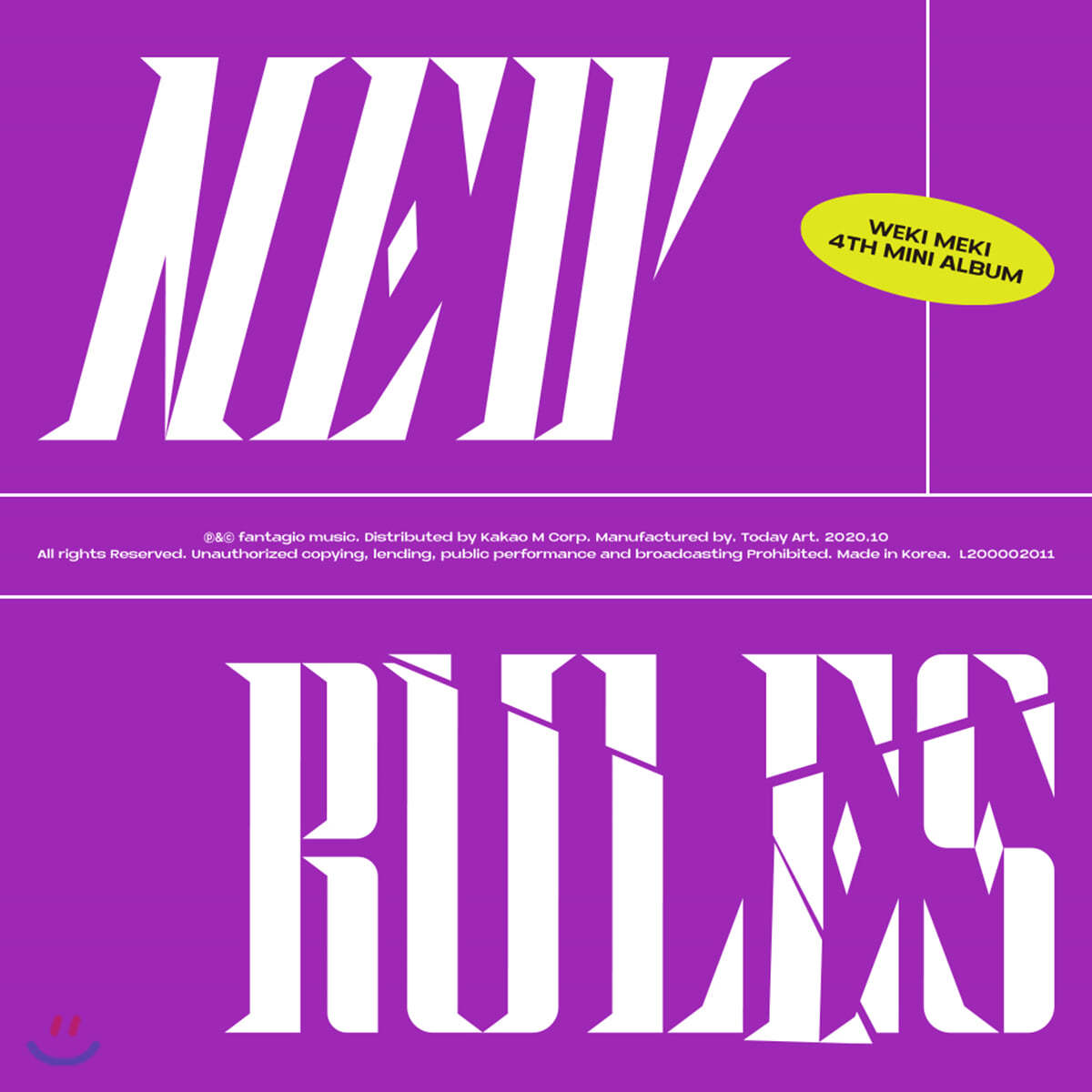 위키미키 (Weki Meki) - 미니앨범 4집 : NEW RULES [Break ver.]