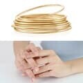 Neegee 14K GOLD 베이직실반지_골드_5호-9호