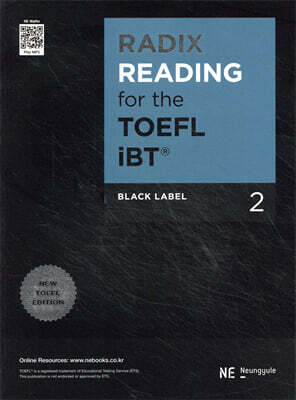 RADIX READING for the TOEFL iBT Black Label 2