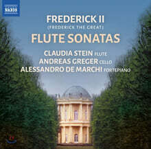 Claudia Stein 프레데리크 2세: 플루트 소나타 / 데 마르키: 프레데리크 2세 주제의 의한 변주곡 등 (Frederick II: Flute Sonatas)
