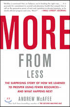 More from Less: The Surprising Story of How We Learned to Prosper Using Fewer Resources--And What Happens Next