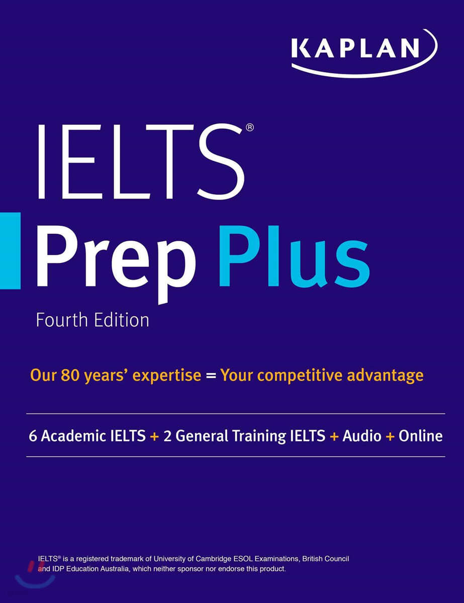 Ielts Prep Plus 2021-2022: 6 Academic Ielts + 2 General Ielts + Audio + Online