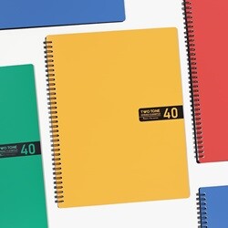 비팬시 투톤 스프링클리어화일 20P/40P A4사이즈 서류보관화일