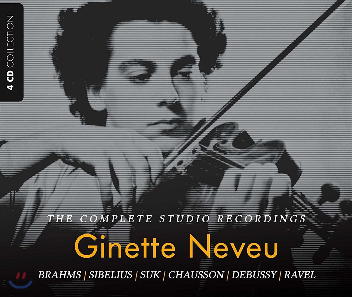 Ginette Neveu 지네트 느뵈 스튜디오 녹음 전곡집 (The Complete Studio Recording)