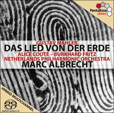Marc Albrecht 말러: 대지의 노래 - 앨리스 쿠트, 알브레히트