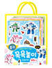 로보카폴리 목욕놀이 스티커 도로 놀이