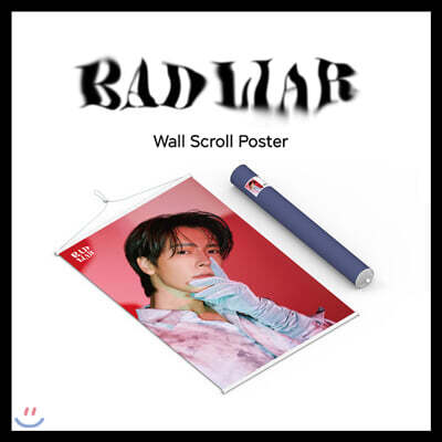 슈퍼주니어-D&E - 월 스크롤 포스터 [BAD LIAR 동해 ver.]