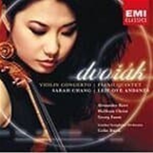 장영주 (Sarah Chang), Colin Davis / 드보르작 : 바이올린 협주곡, 피아노 오중주 (EKCD0600)