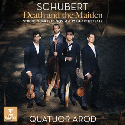 Quatuor Arod 슈베르트: 현악 4중주 4번, 14번 `죽음과 소녀` - 아로드 사중주단 (Schubert: String Quartets)