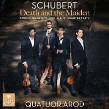 Quatuor Arod 슈베르트: 현악 4중주 4번, 14번 `죽음과 소녀` - 아로드 사중주단 (Schubert: String Quartets)