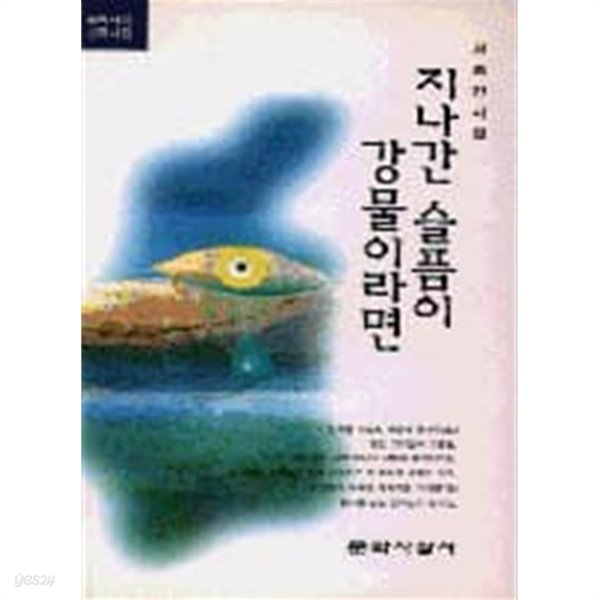 지나간 슬픔이 강물이라면 (1996 초판)