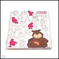 니키 메모패드_초코렛베어(A6)