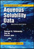 Handbook of Aqueous Solubility Data