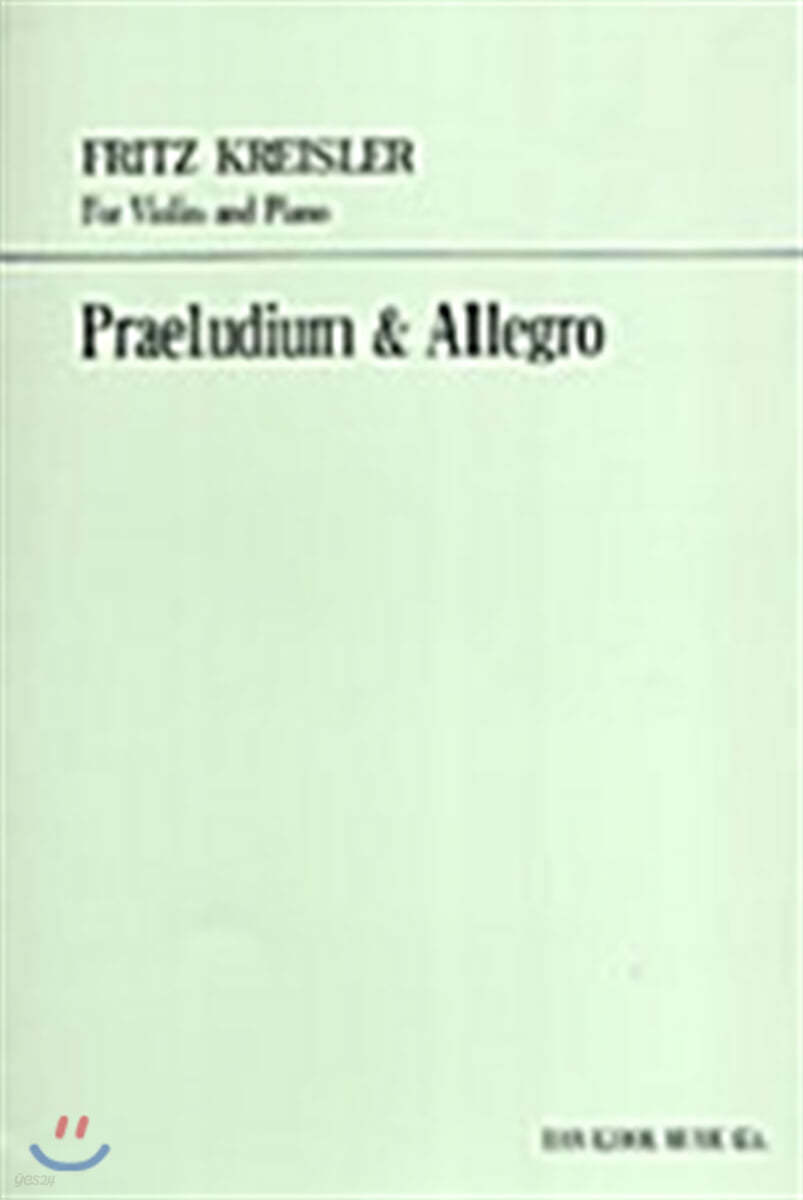 Praeludium &amp; Allegro
