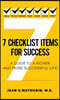 7 Checklist Items for Success: A Guide to a Richer and More Successful Life