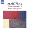 Escher String Quartet 쳄린스키: 현악사중주 3, 4번, 2개의 소품 (Zemlinsky: String Quartets Op.19, Op.25, Zwei Satze)