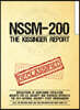 NSSM 200 The Kissinger Report: Implications of Worldwide Population Growth for U.S. Security and Overseas Interests; The 1974 National Security Study