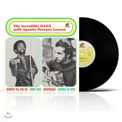 Nana Vasconcelos & Agustin Pereyra Lucena (나나 바스콘셀루스 & 아구스틴 페레이라 루세나) - The Incredible Nana [LP]