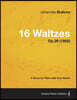 16 Waltzes - A Score for Piano with Four Hands Op.39 (1865)