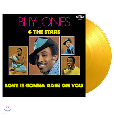 Billy Jones & The Stars (빌리 존스 앤 더 스타즈) - Love Is Gonna Rain on You [투명 옐로우 컬러 LP]