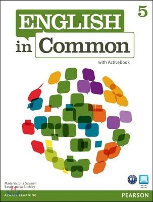 ENGLISH IN COMMON 5            STBK W/ACTIVEBK      262729