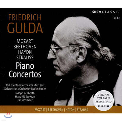 Friedrich Gulda 프리드리히 굴다 피아노 협주곡 - 모차르트 / 베토벤 / 하이든 (Mozart / Beethoven / Haydn: Piano Concertos)