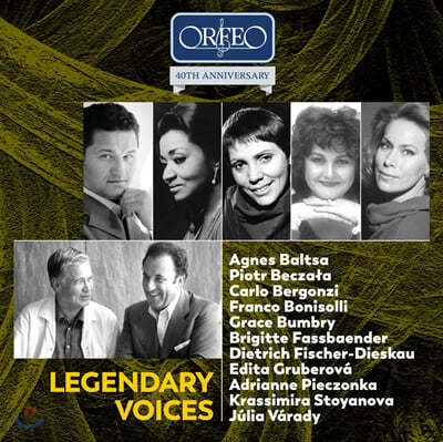 오르페오 레이블 40주년 기념 음반 - 전설적인 성악가들 (ORFEO 40th Anniversary Edition - Legendary Voices)