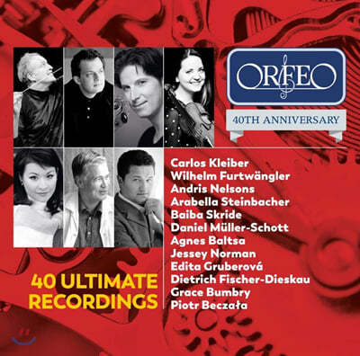 오르페오 레이블 40주년 기념 음반 - 베스트 녹음 40 (ORFEO 40th Anniversary Edition: 40 Ultimate Recordings)