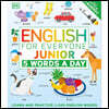 English for Everyone Junior: 5 Words a Day: Learn and Practice 1,000 English Words