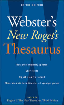 Webster&#39;s New Roget&#39;s Thesaurus, Office Edition