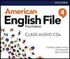 American English File Level 4 Class Audio CDs