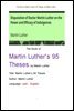 마르틴 루터의 95개 논제.The Book of Martin Luther's 95 Theses, by Martin Luther