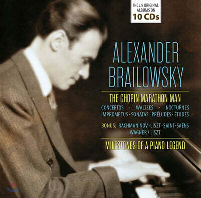 알렉산더 브라일로프스키 피아노 연주 모음 (Alexander Brailowsky: The Chopin Marathon Man - Milestones of a Legend)