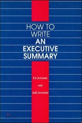 How to Write an Executive Summary