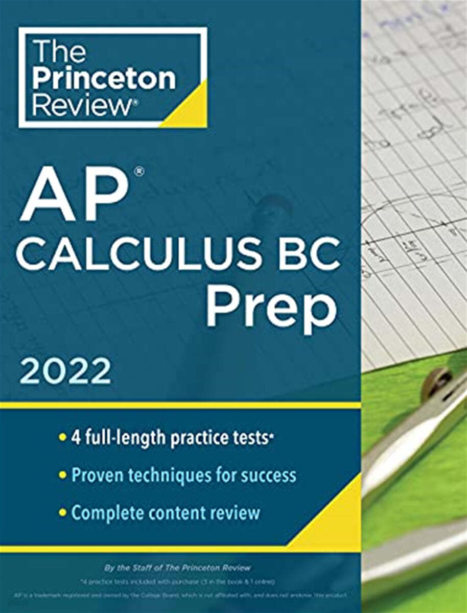 Princeton Review AP Calculus BC Prep, 2022