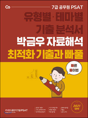 2021 박금우의 7급 PSAT 자료해석 테마별 최적화 기출과 빠풀