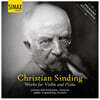 Jorn Fossheim 크리스티안 신딩: 바이올린 소나타 7곡 모음집 (Christian Sinding: Works for Violin and Piano)