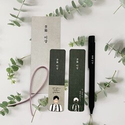 이상 날개 볼펜+책갈피2p 세트