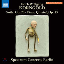 클라라 주미 강 / Spectrum Concerts Berlin 코른골트: 피아노 5중주, 모음곡 (Korngold: Piano Quintet, Suite)