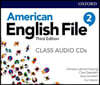 American English File 3e 2 Class Audio CD X5