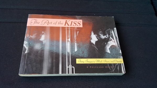 The Art of the Kiss post card book